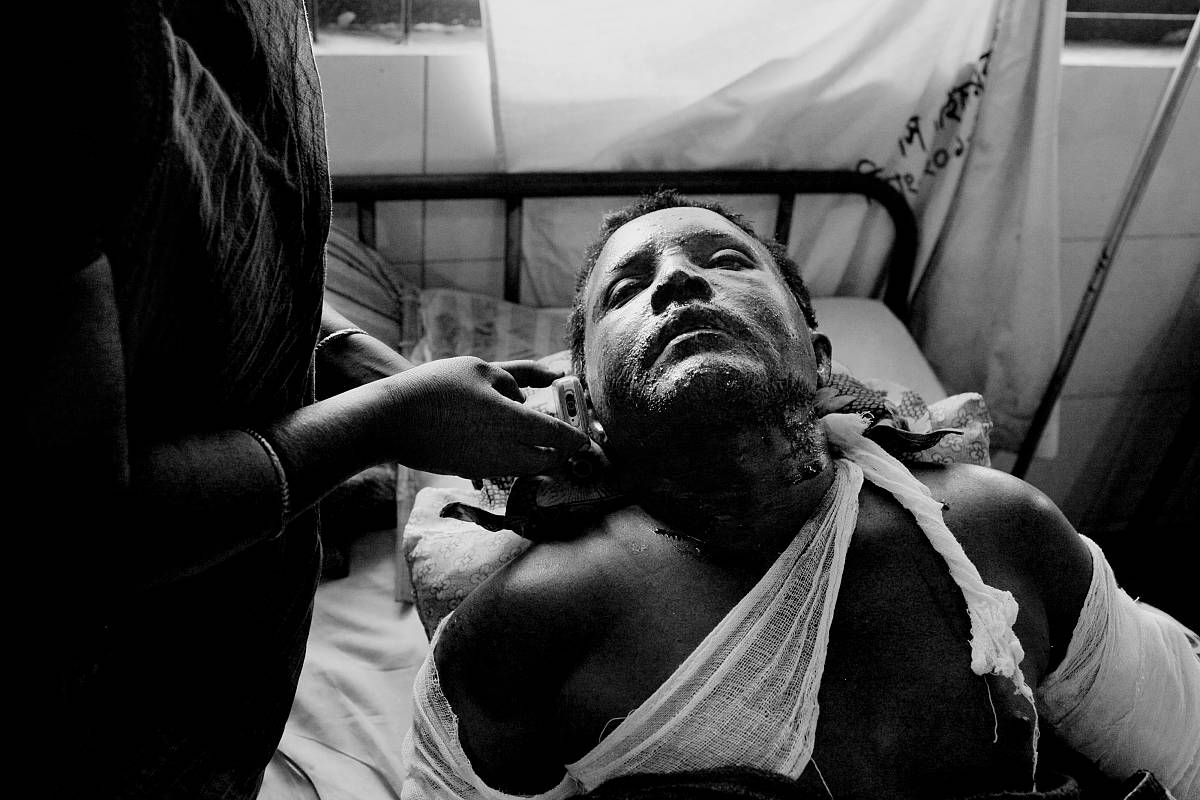 Nobody but the fireflies… 