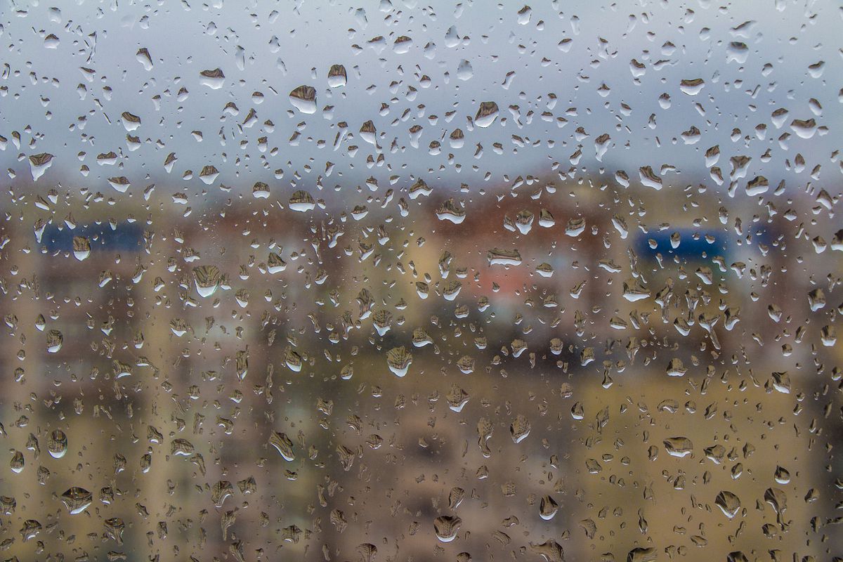 Будинки у краплях