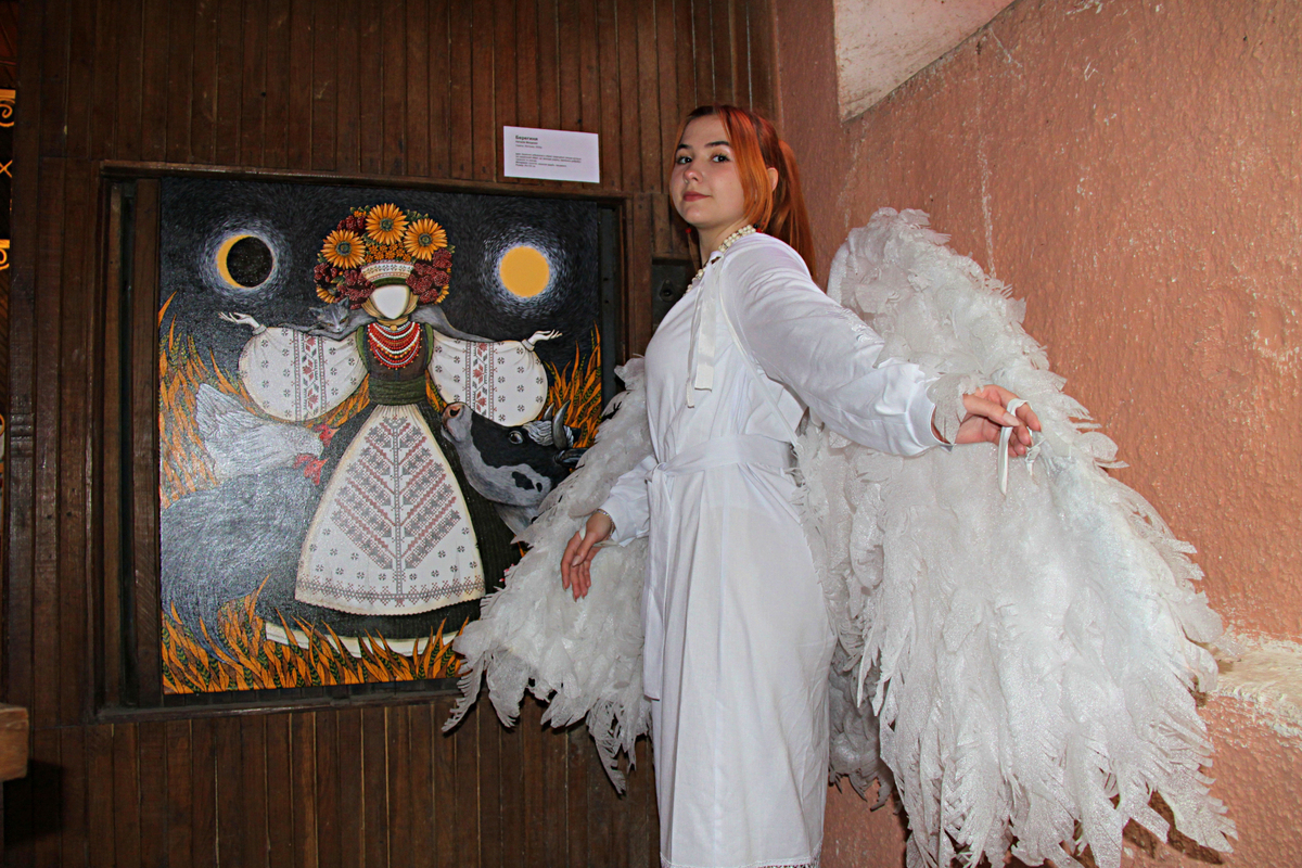 Янголи на виставці