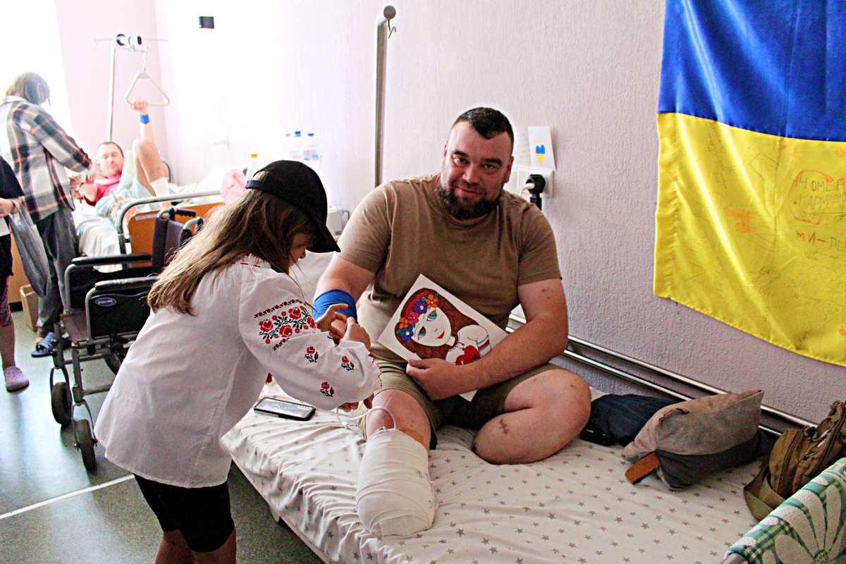 Волонтери у шпиталі