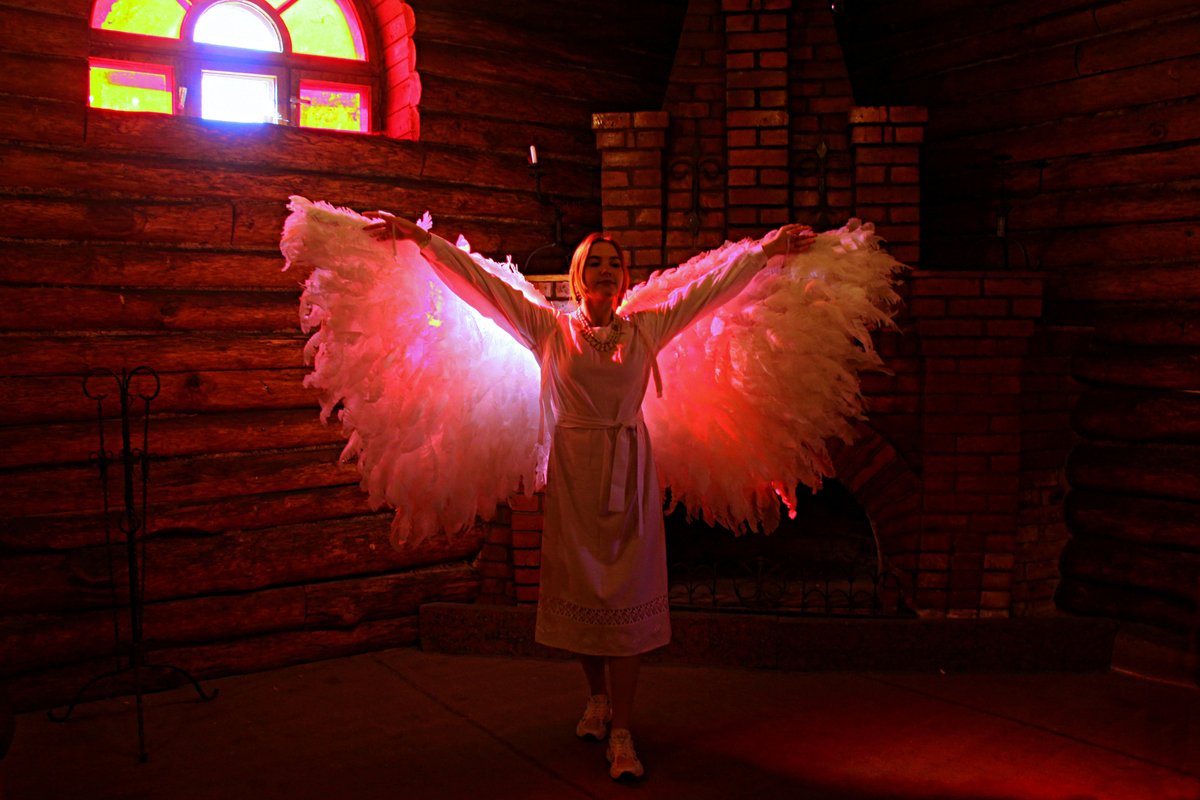 У камінній залі