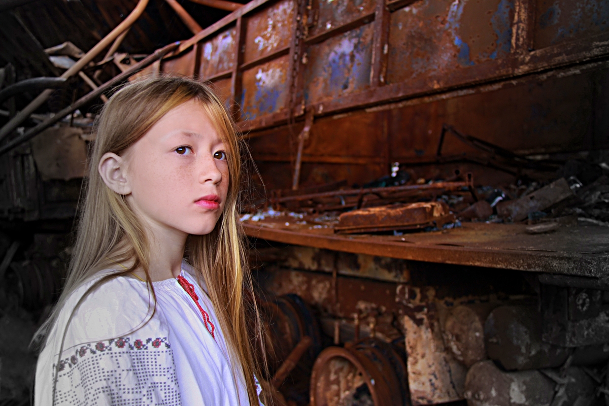 Після пожежі...