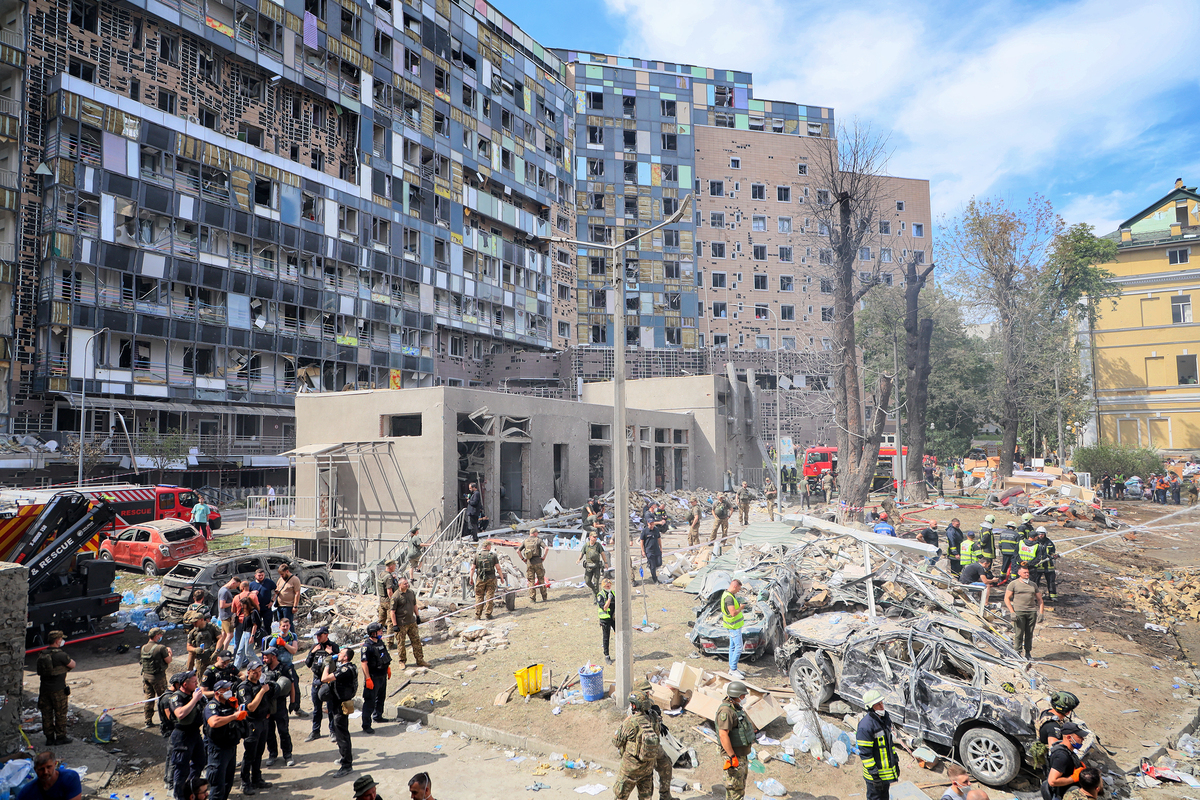 Наслідки влучання російської ракети в 