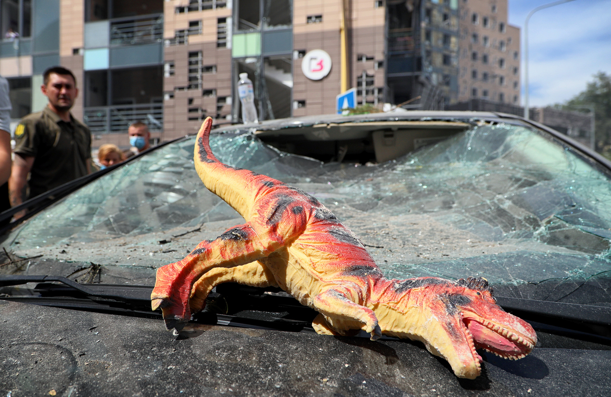 Наслідки влучання російської ракети в 