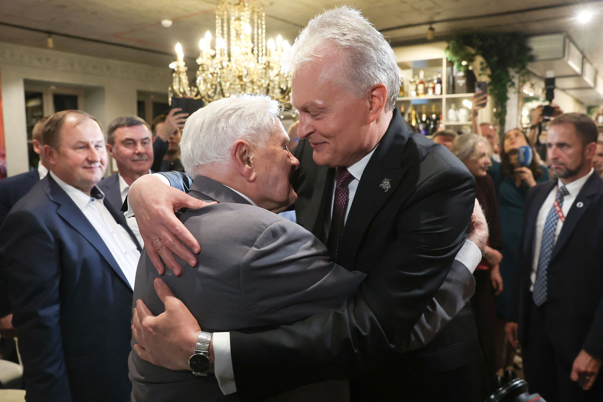 President V.Adamkus and President G.Nausėda.