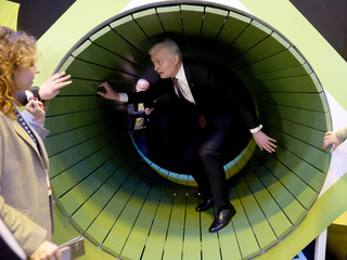 President Gitanas Nausėda visits the book fair