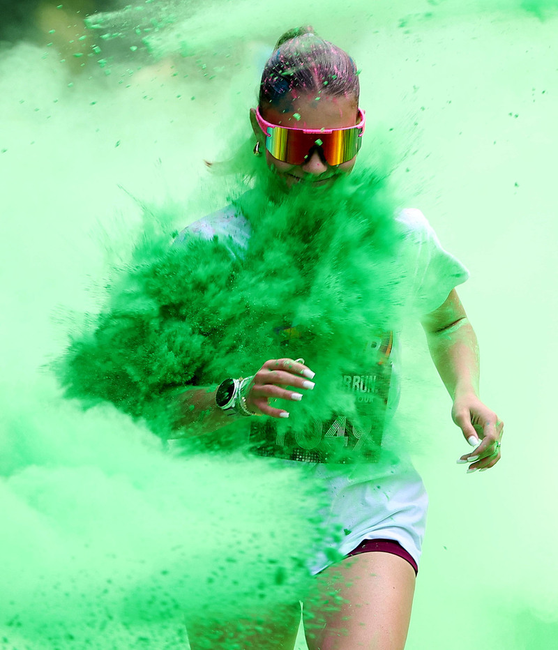 Color run.Vilnius