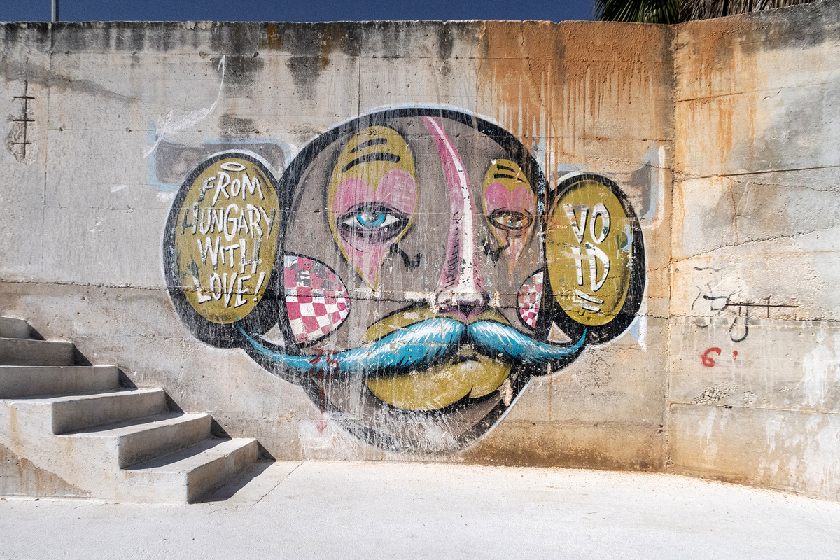 On the way to the beach