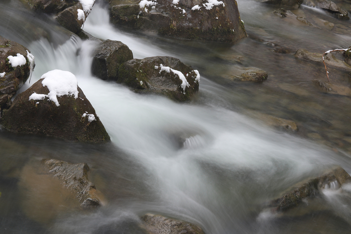 Гірська річечка навесні