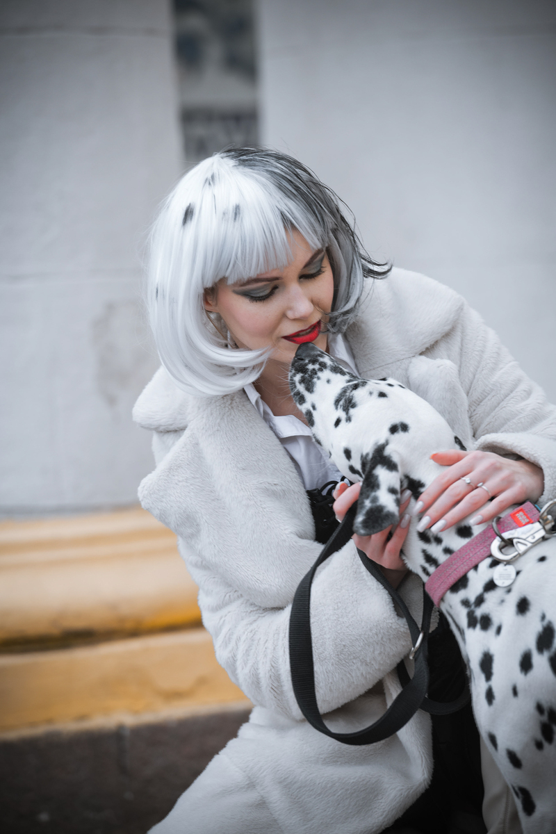 Зйомка з далматинцями