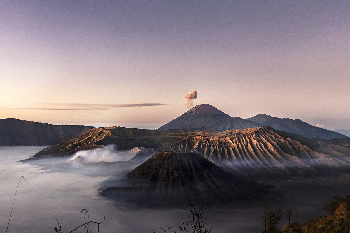 Bromo volcanoes