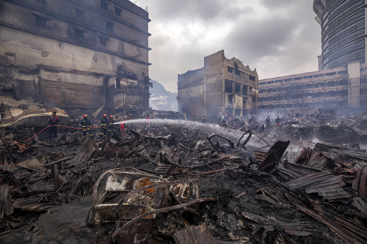 Massive Fire at Bangabazar, Dhaka 04