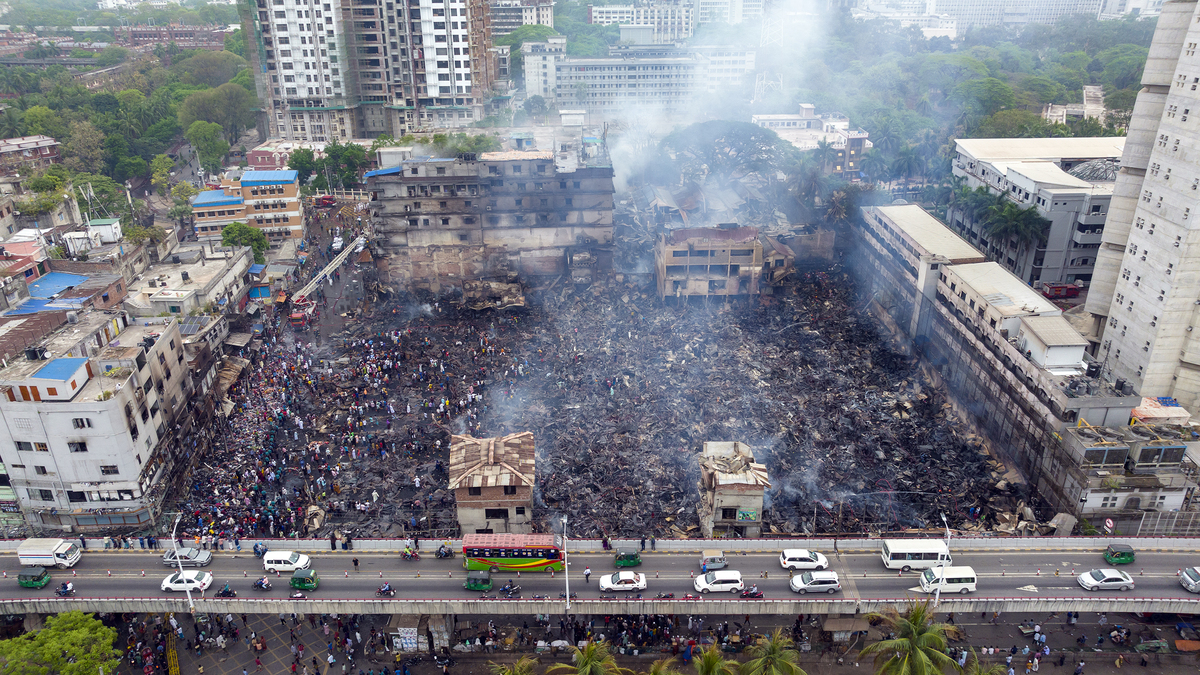 Massive Fire at Bangabazar, Dhaka 08