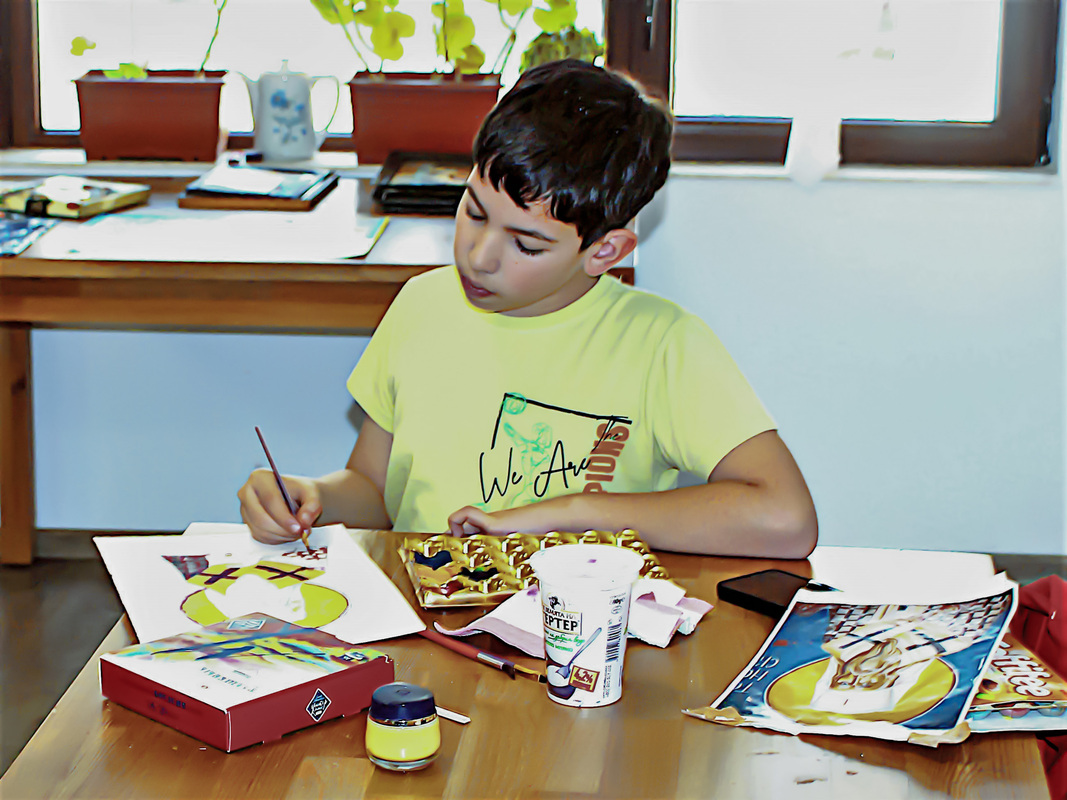 To draw Saint Euthymius Tarnovski