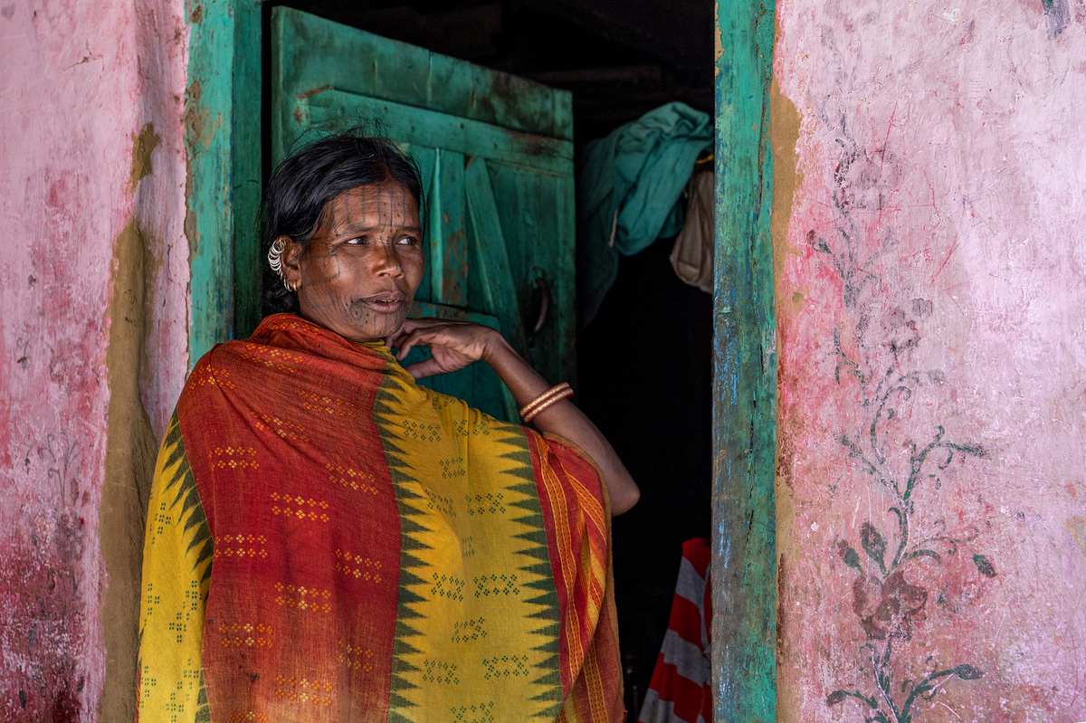 Donna Etnia Kutia Kondh-Orissa-India