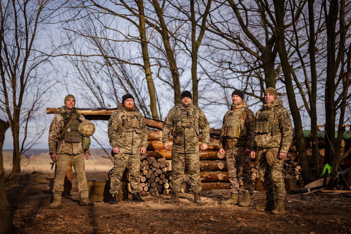 Бійці та офіцери РЕАБАТР 23 ОМБр. Курахівський напрямок. Січень 2025.