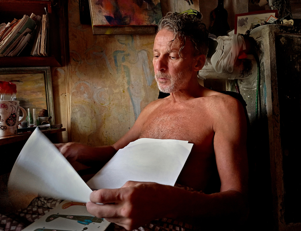 В майстерні Митця. Окровіння.