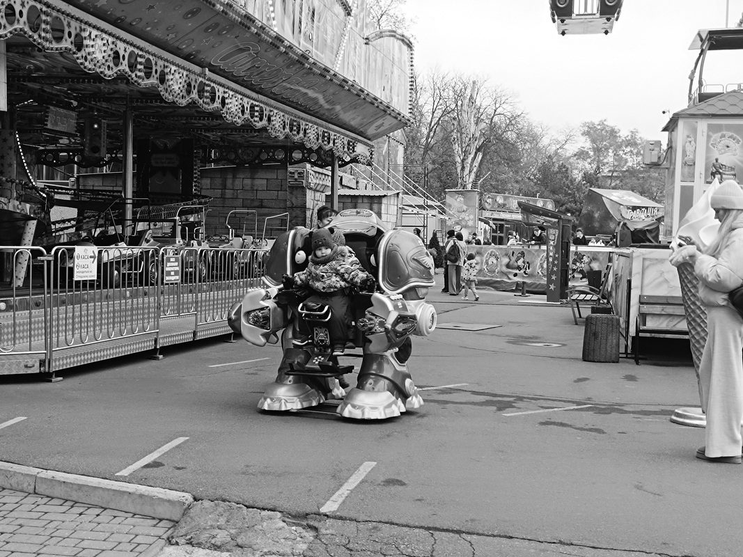 В парку розваг