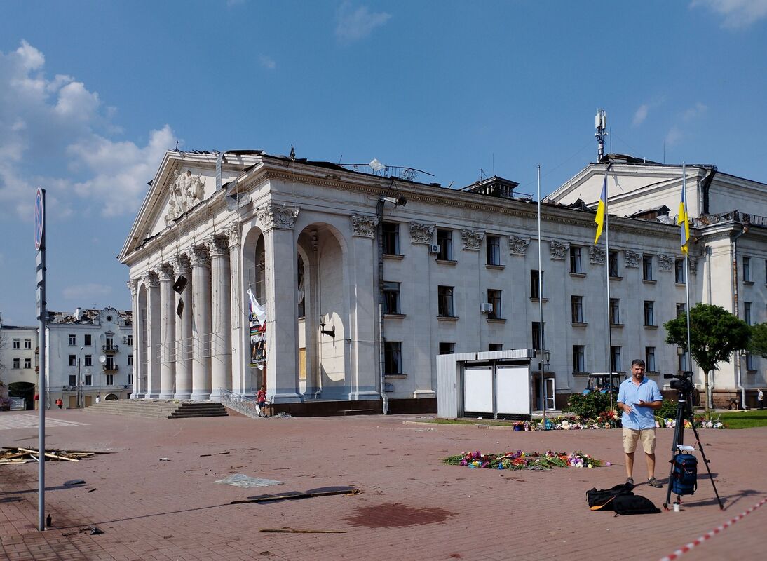 Репортаж з місця подій