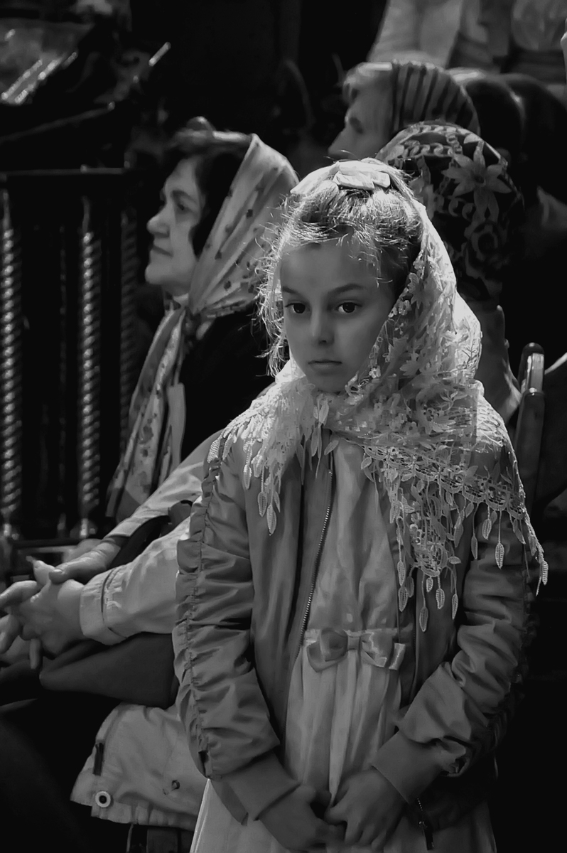 В церкві разом із батьками