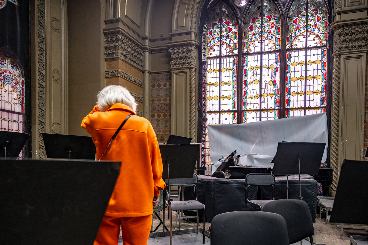 Тиша після вибуху у філармонії