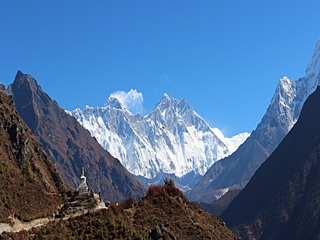 Everest ahead