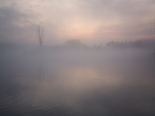 Туман на річці Снов.