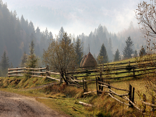 Autumn in the mountains