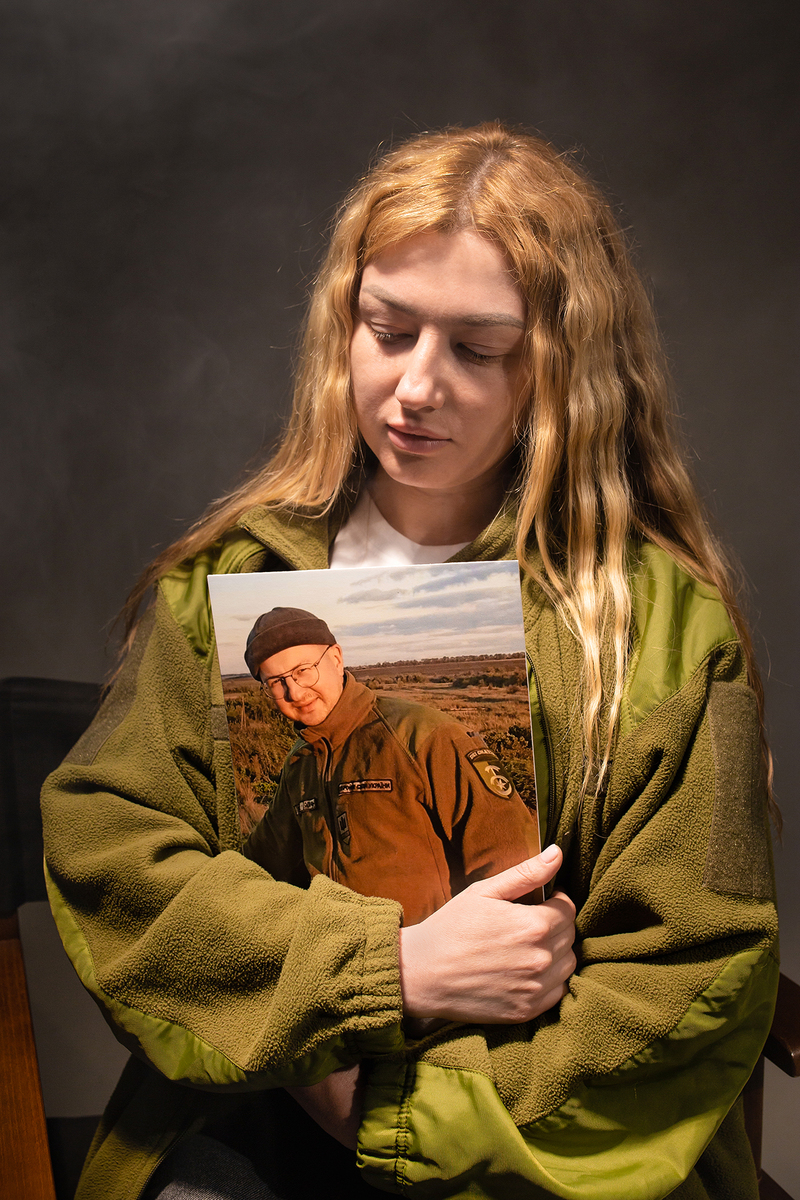 The sister of a missing solder