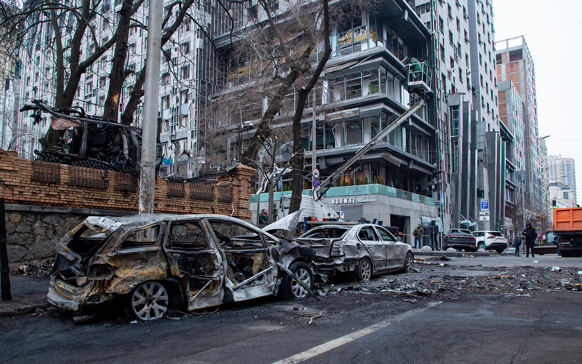 Christmas morning in Kyiv