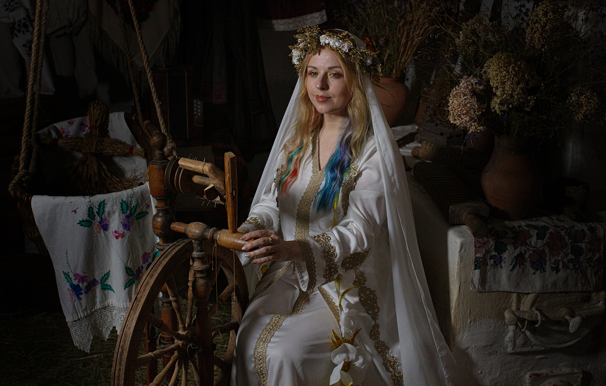 Portrait of unknown woman 