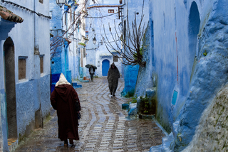 Blue citi Chefchaouen. Morocco
