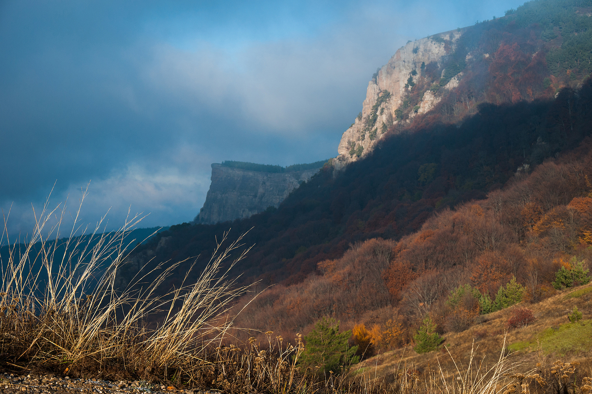 Evening in the mountains