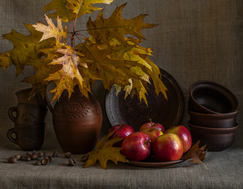 Натюрморт осінь