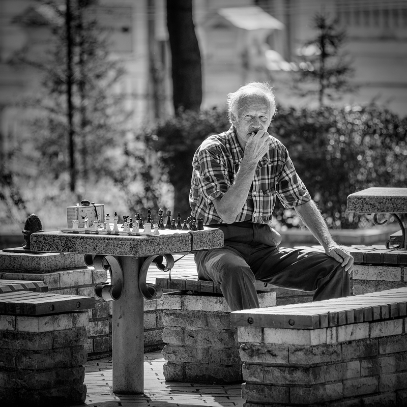 Waiting for the fight