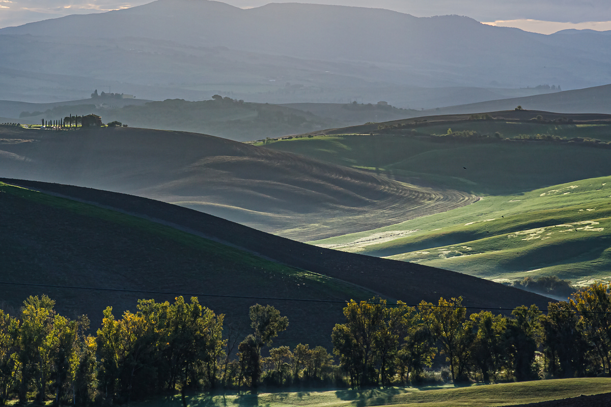 Humid morning in Tuscany