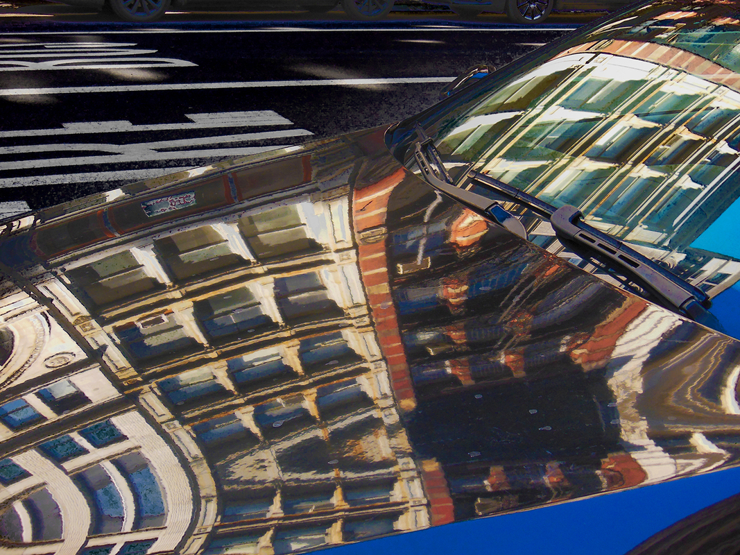 Reflection on the Car
