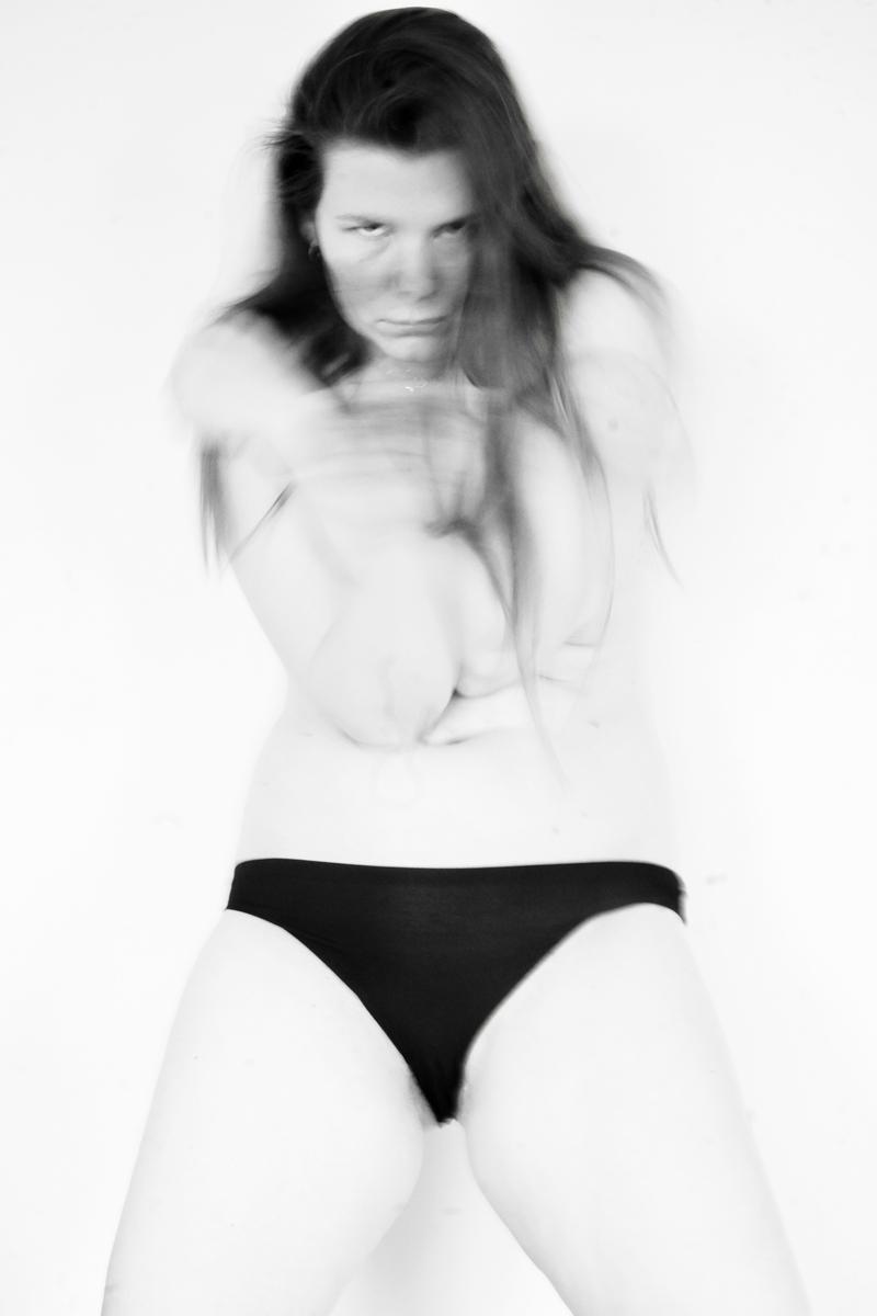 Self-portrait “Angery”