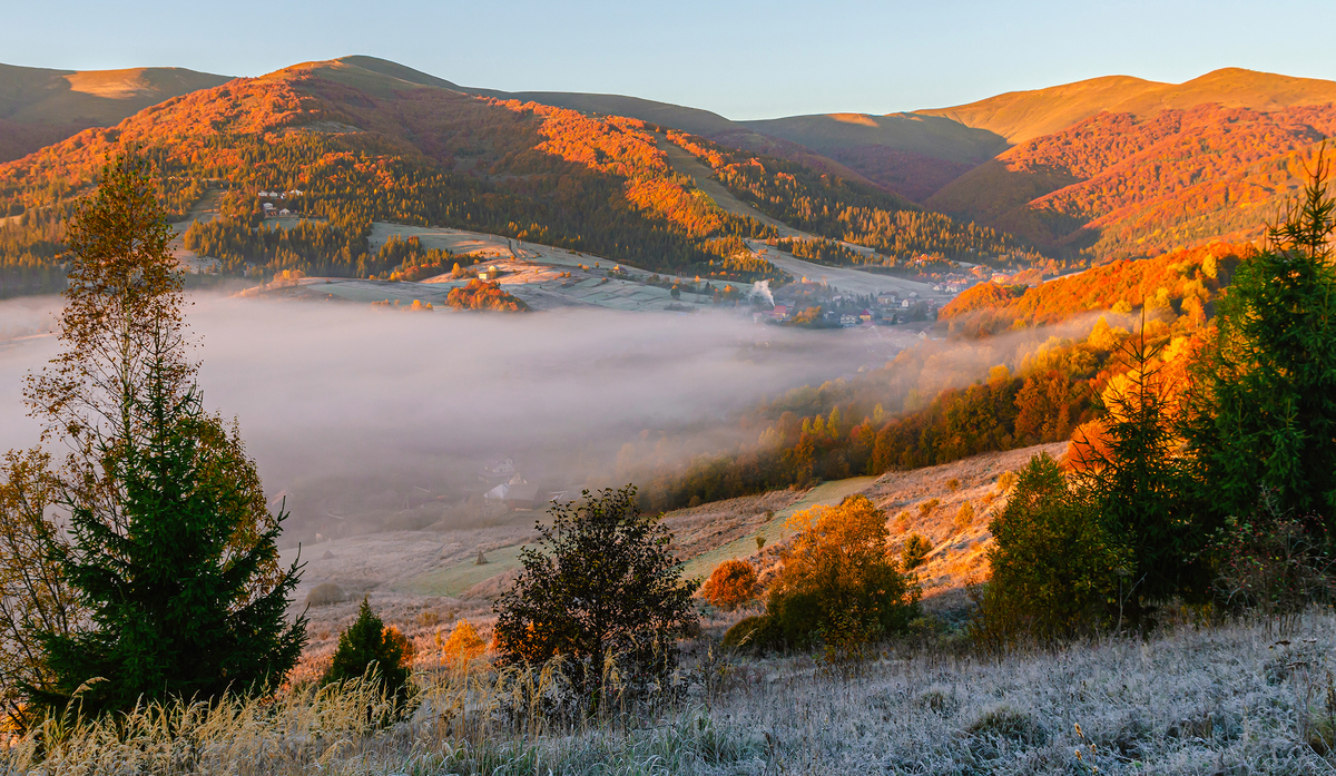 Harmony of an autumn morning