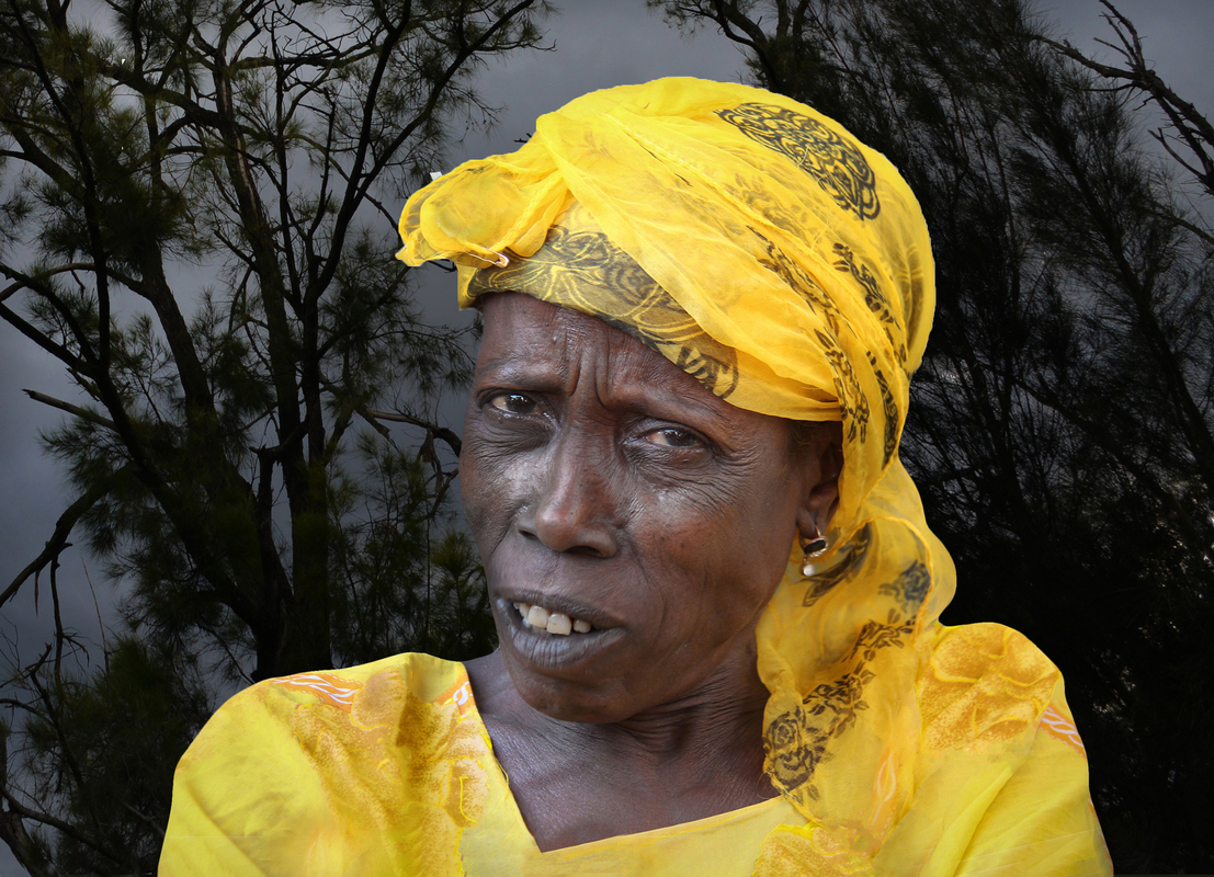 Yellow dress Addis Market