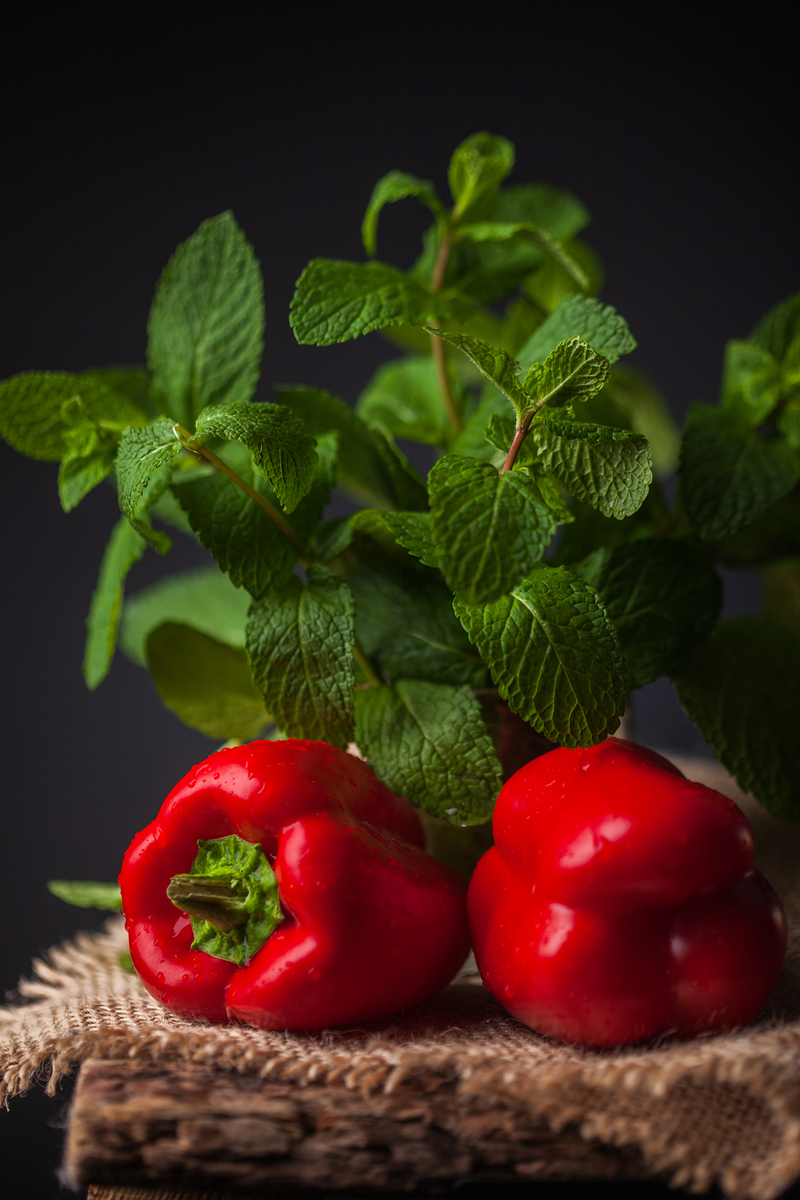 Pepper and mint