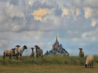 Mont St Michellandschap