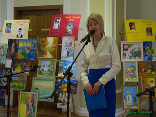 Відкриття виставки.