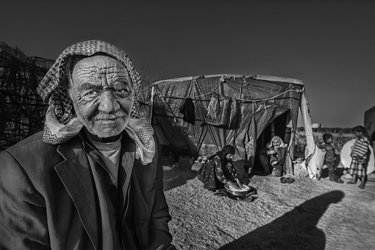 grandfather and family