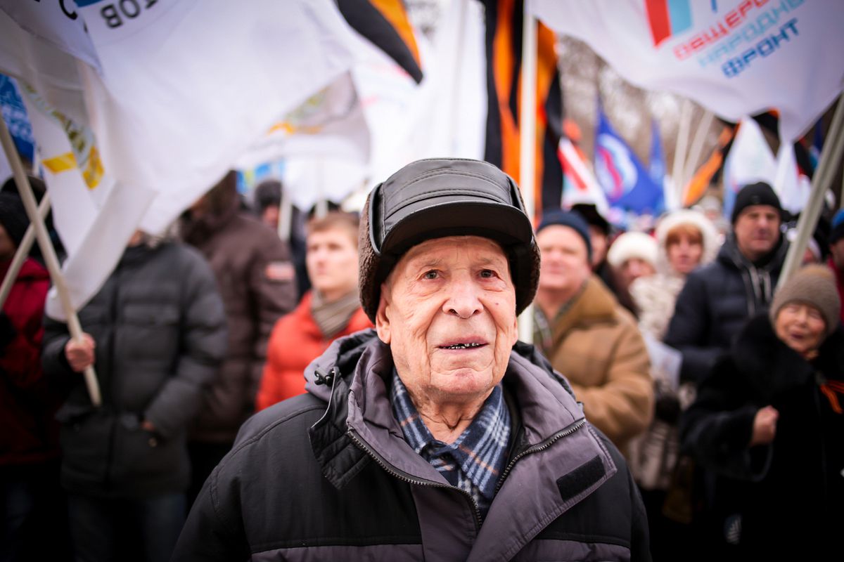 Митинг в поддержку Крыма