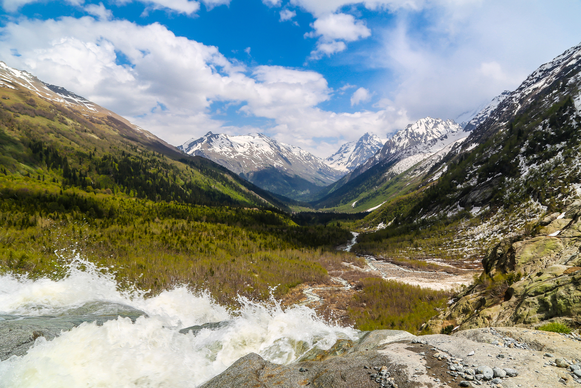 Водопад Алибек