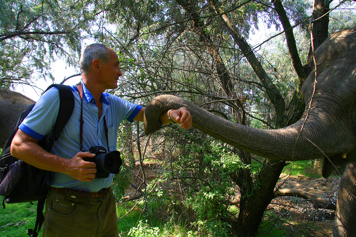 Фотограф и модель