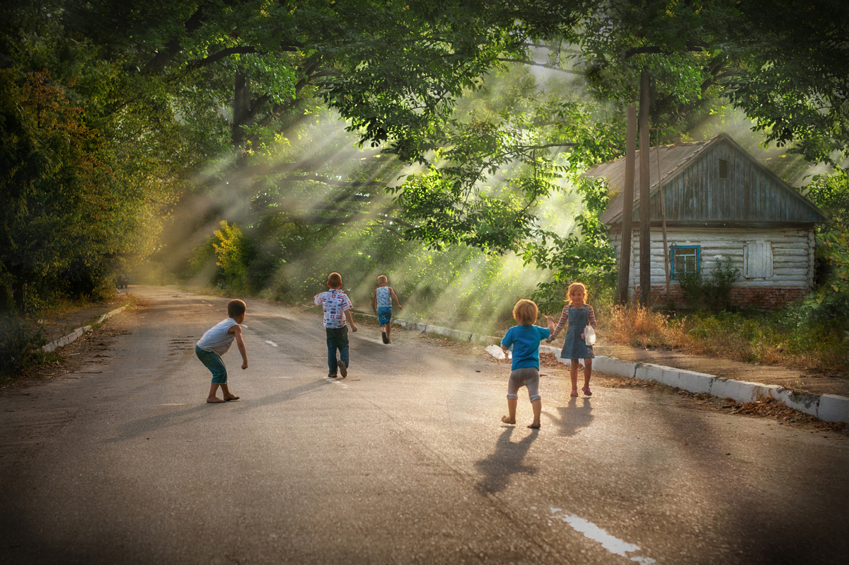 Босоногое детство без гаджетов