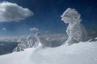 Хуртовина у високогір'ї