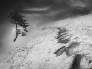 Слід в горах